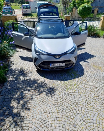 Toyota C-HR cena 114800 przebieg: 51200, rok produkcji 2021 z Sobótka małe 277